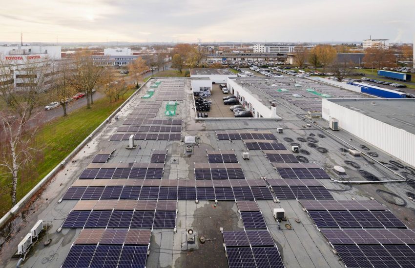 Toyota Deutschlandzentrale erweitert Photovoltaikanlage 2023