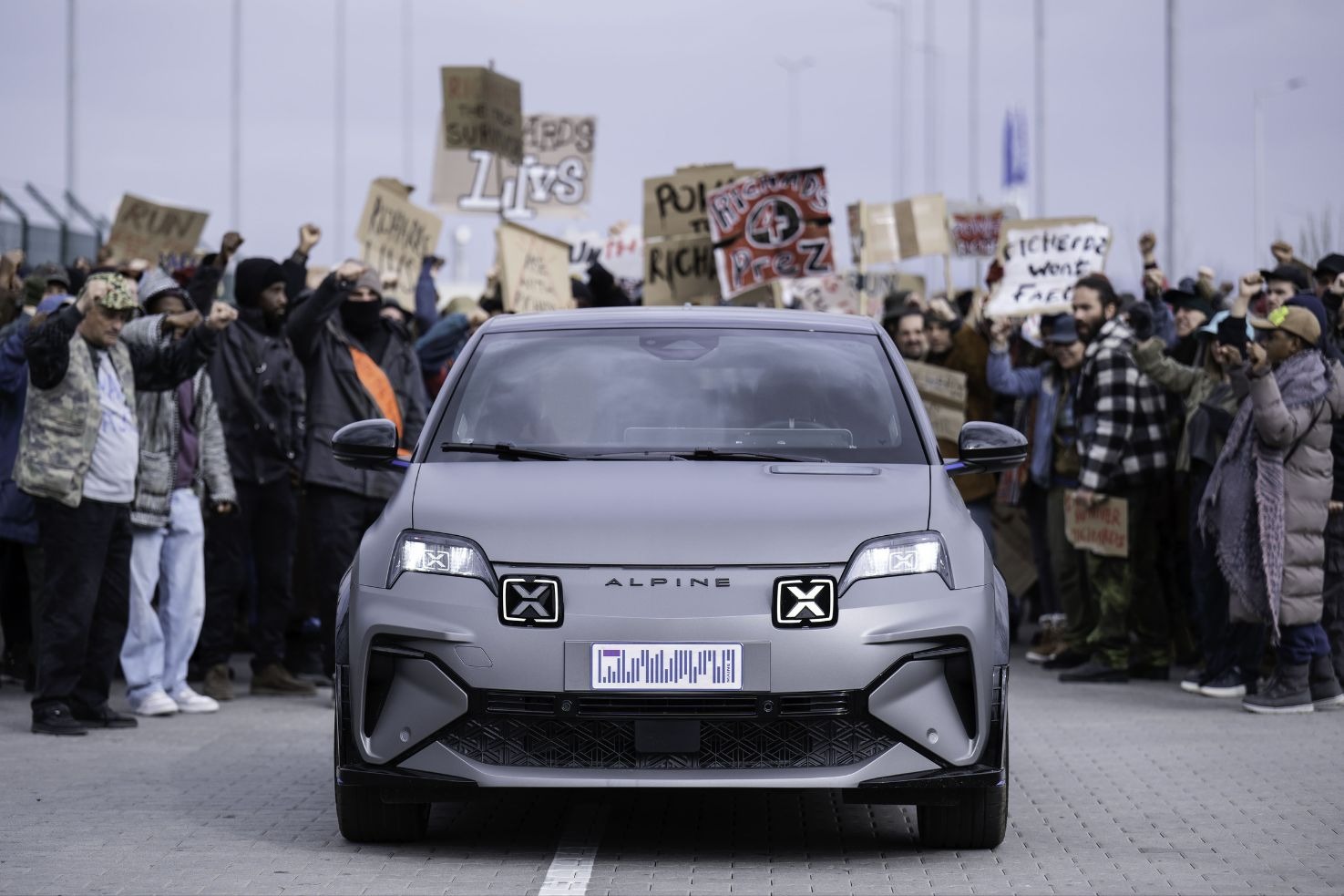 Alpine A290 feiert Leinwanddebüt