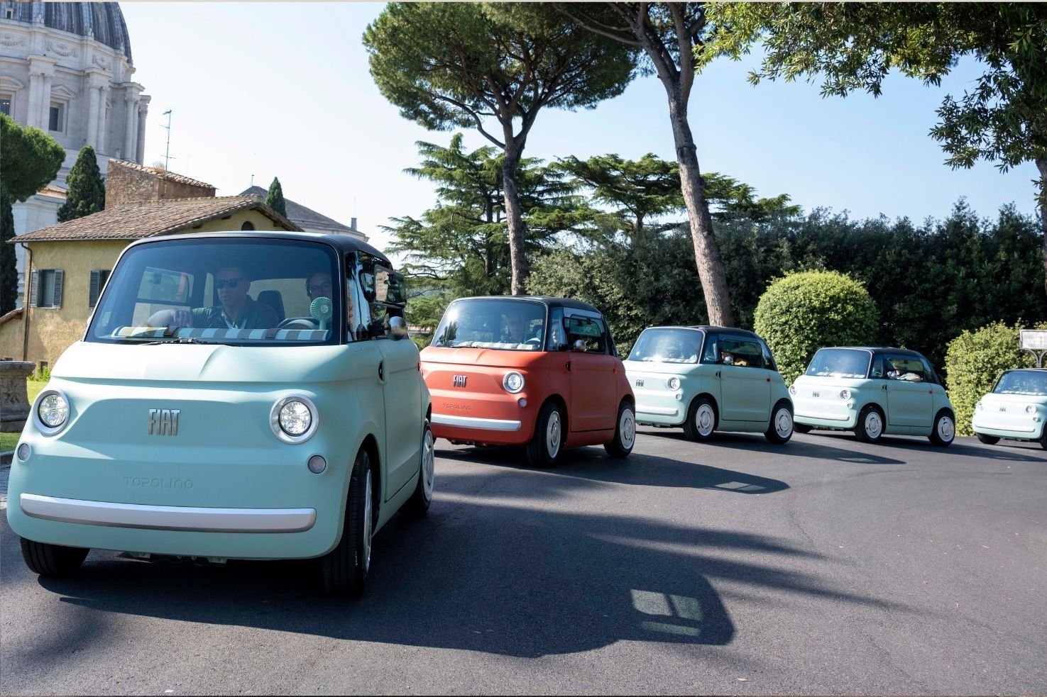 FIAT und Vatikanstadt: Gemeinsame Initiative für nachhaltige Mikromobilität