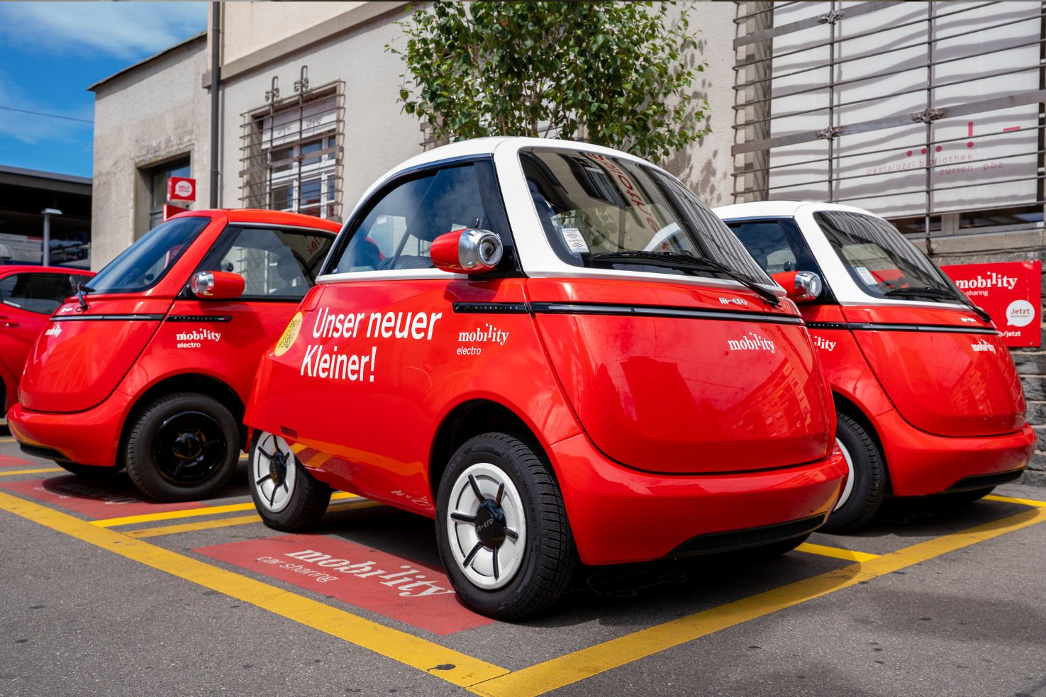 Microlino startet Carsharing-Pilot in Zürich