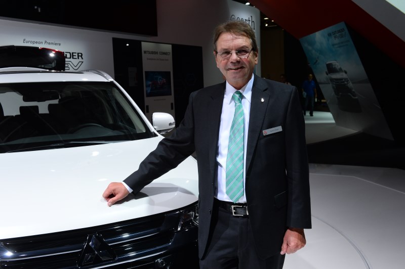 Mitsubishi-Pressechef Helmut Bauer wechselt in den Ruhestand