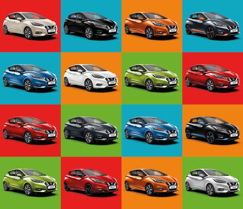 Back to Black: Die Farben des Nissan Micra
