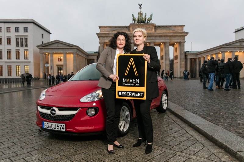 Maven: Neues Mobilitätskonzept powered by Opel startet 2017